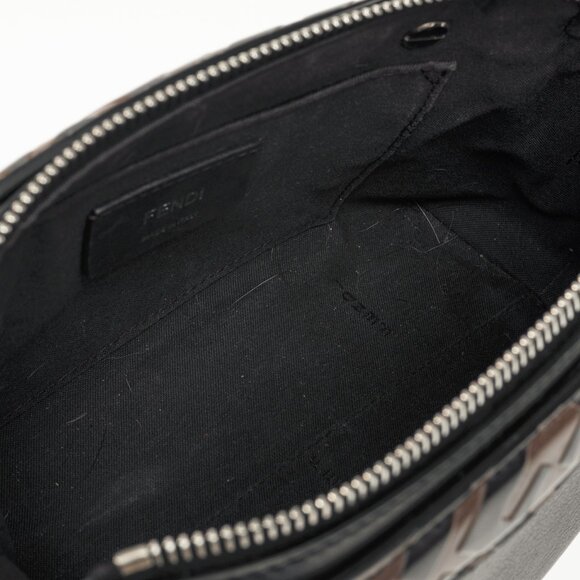 Fendi By the Way Mini Black Leather Mini Crossbody - Picture 12 of 14